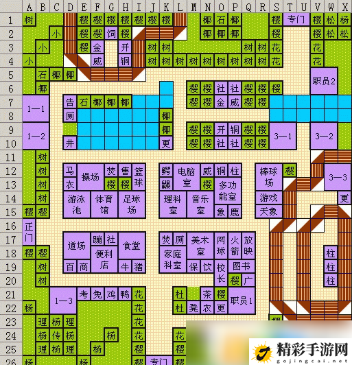 口袋学院物语1地图怎么布局 攻略明确特长所在